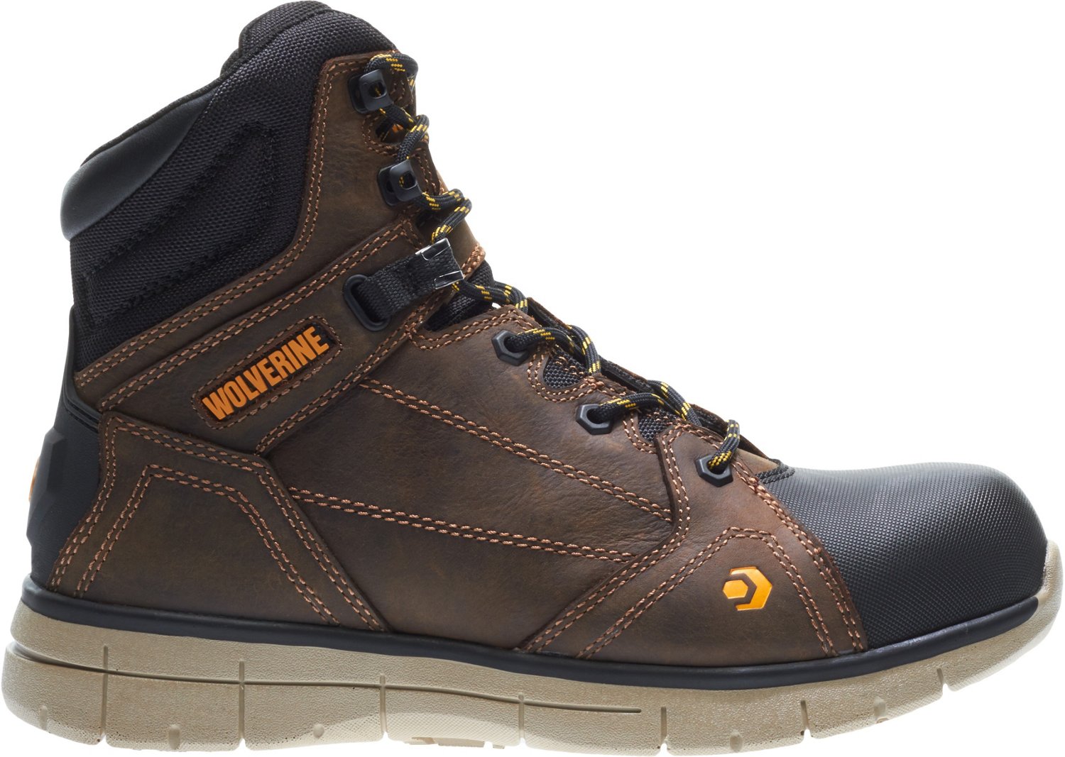 composite toe lace up boots