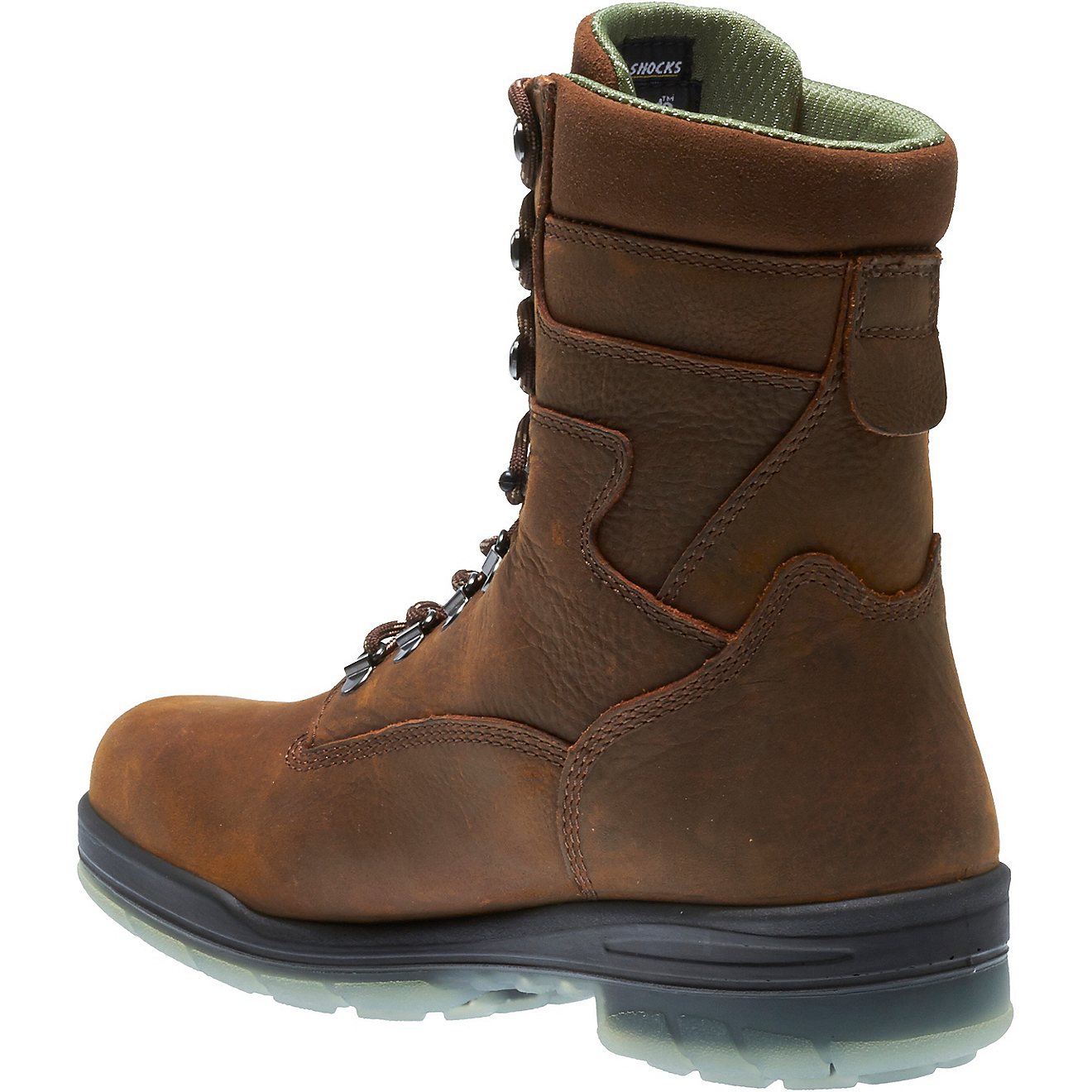 Wolverine Men's DuraShocks Insulated Insulated Steel Toe 8 in Work Boots                                                         - view number 3
