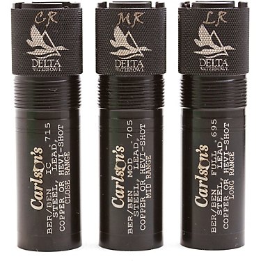 Carlson's Choke Tubes Beretta Benelli Mobil 12 Gauge Waterfowl Choke Tube Set