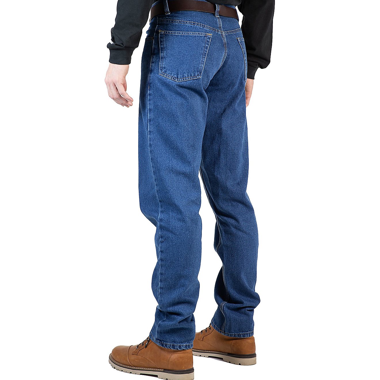 Berne Men's Classic 5 Pocket Work Jeans                                                                                          - view number 4