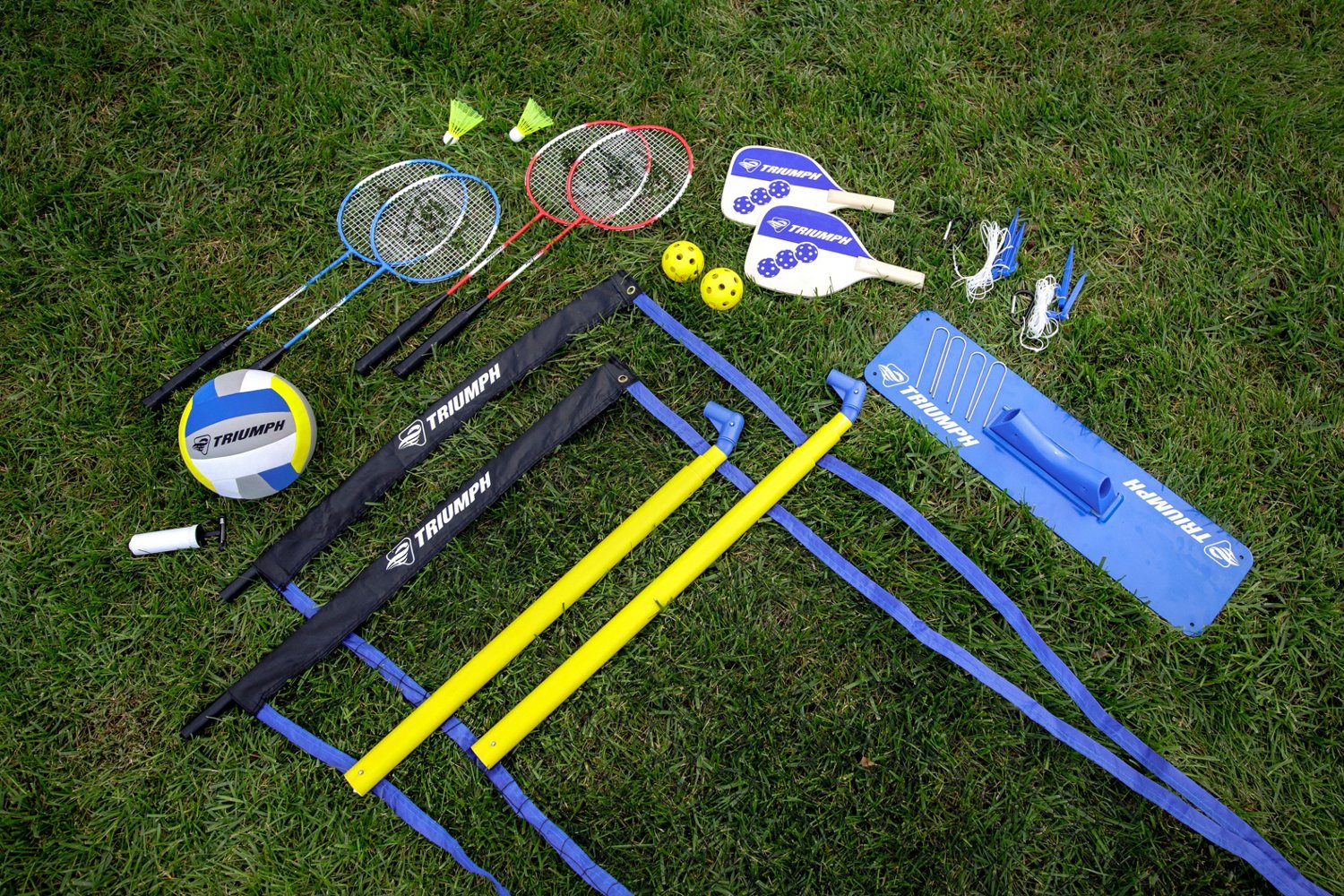 Triumph Badminton and Pickleball Combo Set 