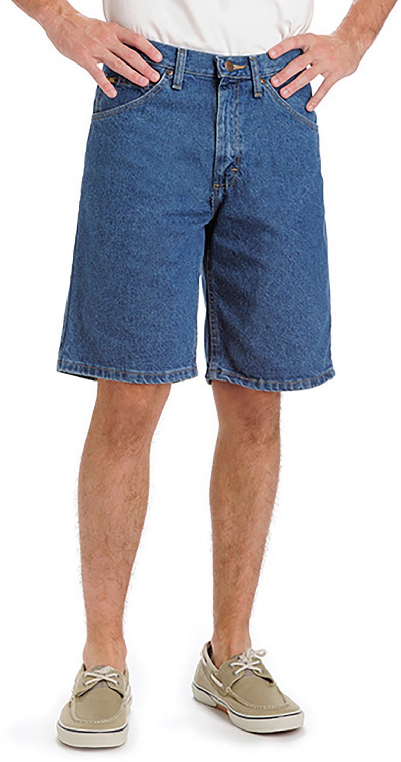 athletic jean shorts