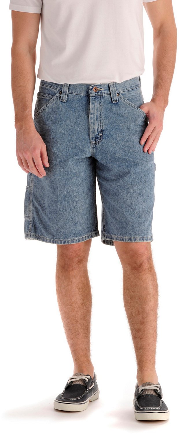 athletic jean shorts