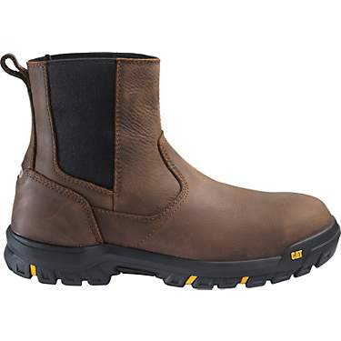 Cat Footwear Men's Wheelbase EH Steel Toe Wellington Work Boots                                                                 