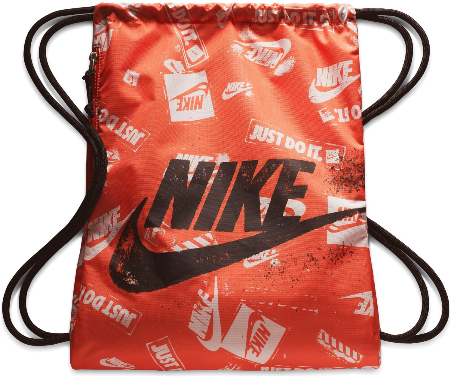 purple nike drawstring bag