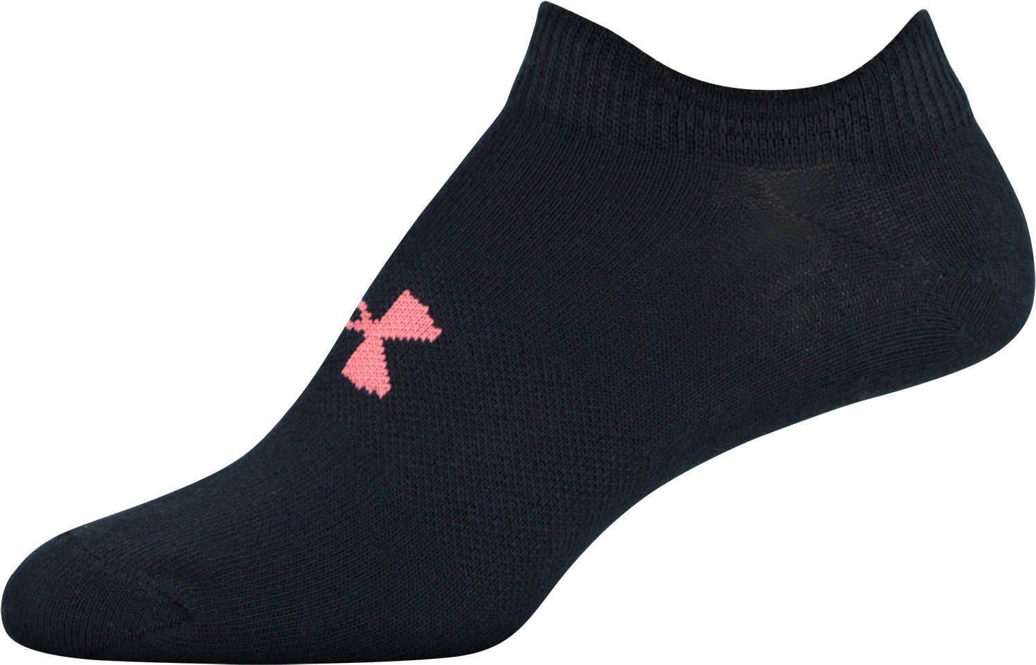 Under Armour Essential 2.0 Performance Training NoShow Socks 6 Pack Academy