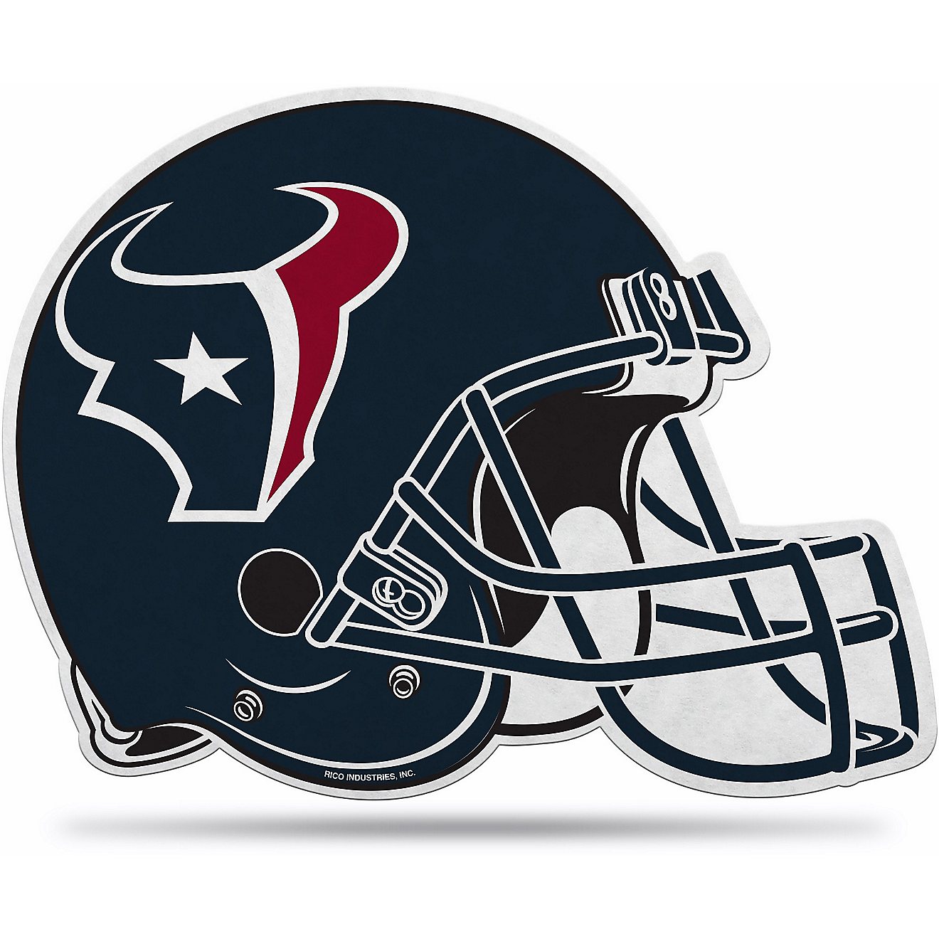 Rico Houston Texans Helmet Die-Cut Pennant                                                                                       - view number 1