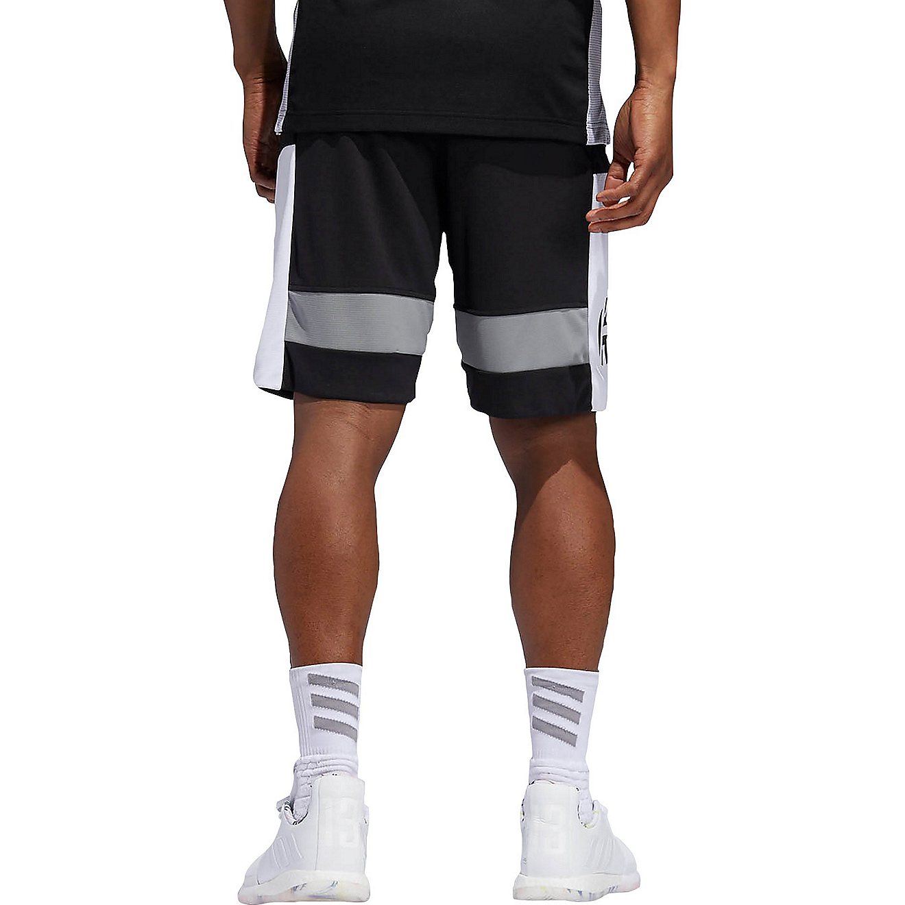 adidas Men's Harden Basketball Shorts 9 in                                                                                       - view number 2