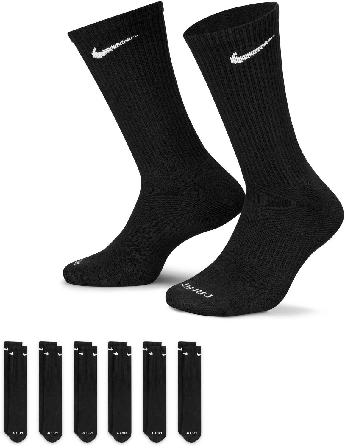 white nike socks academy