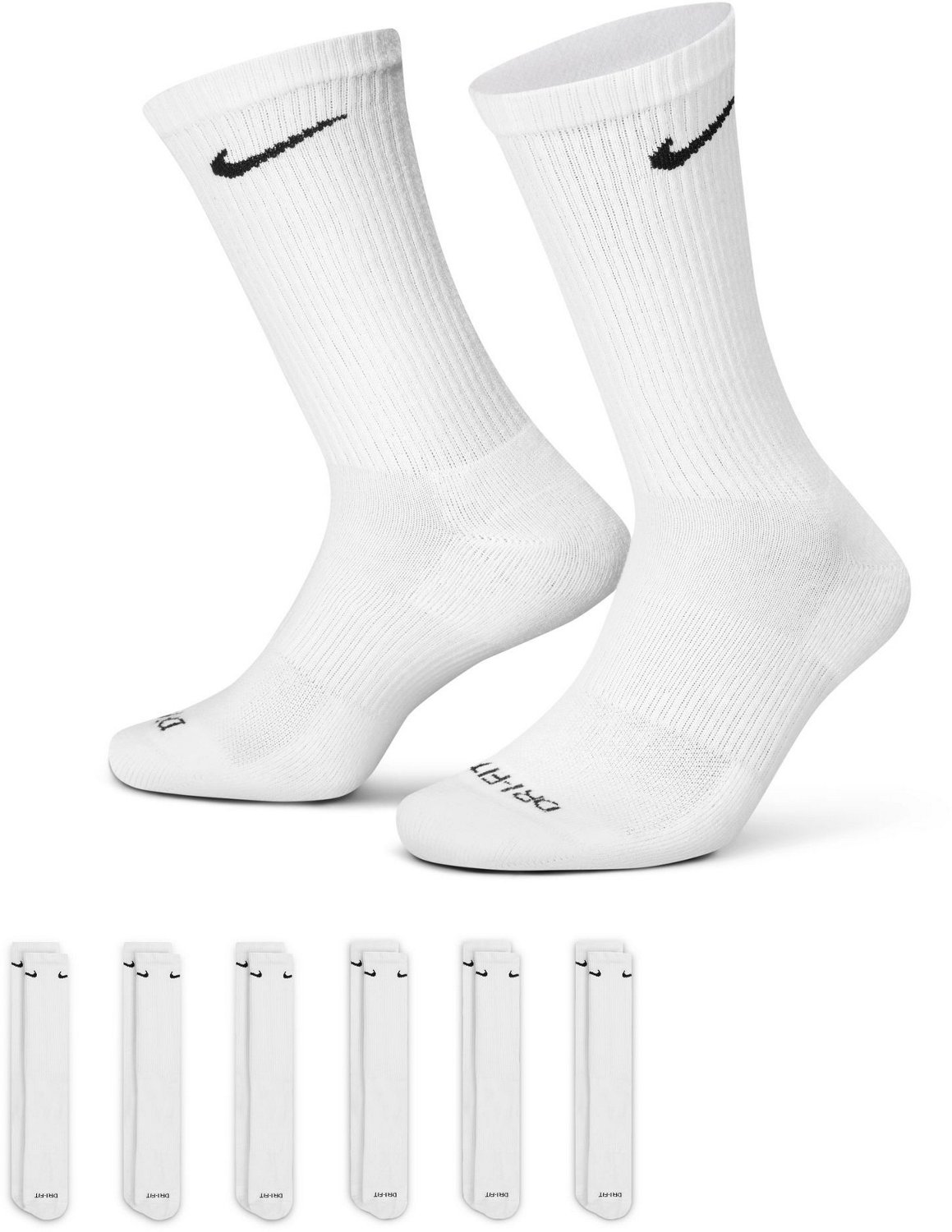 nike black athletic socks