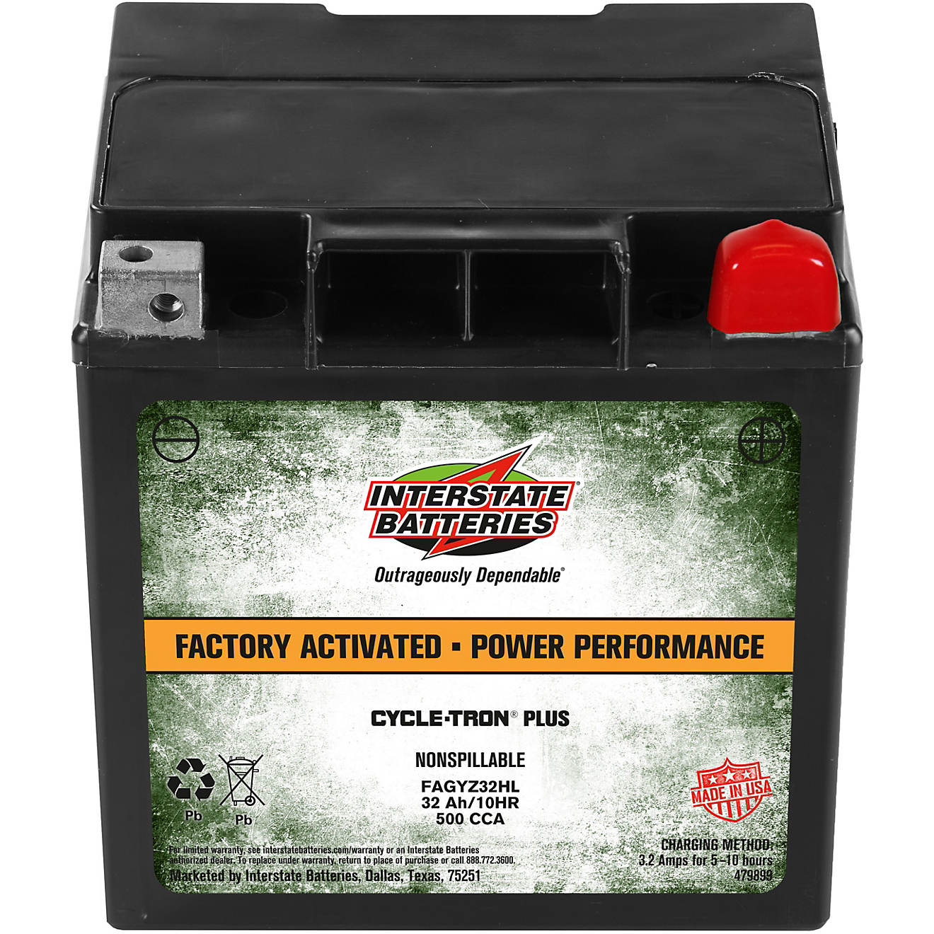 Interstate Batteries 12 V Cycle-Tron Plus Power Performance Battery                                                              - view number 1