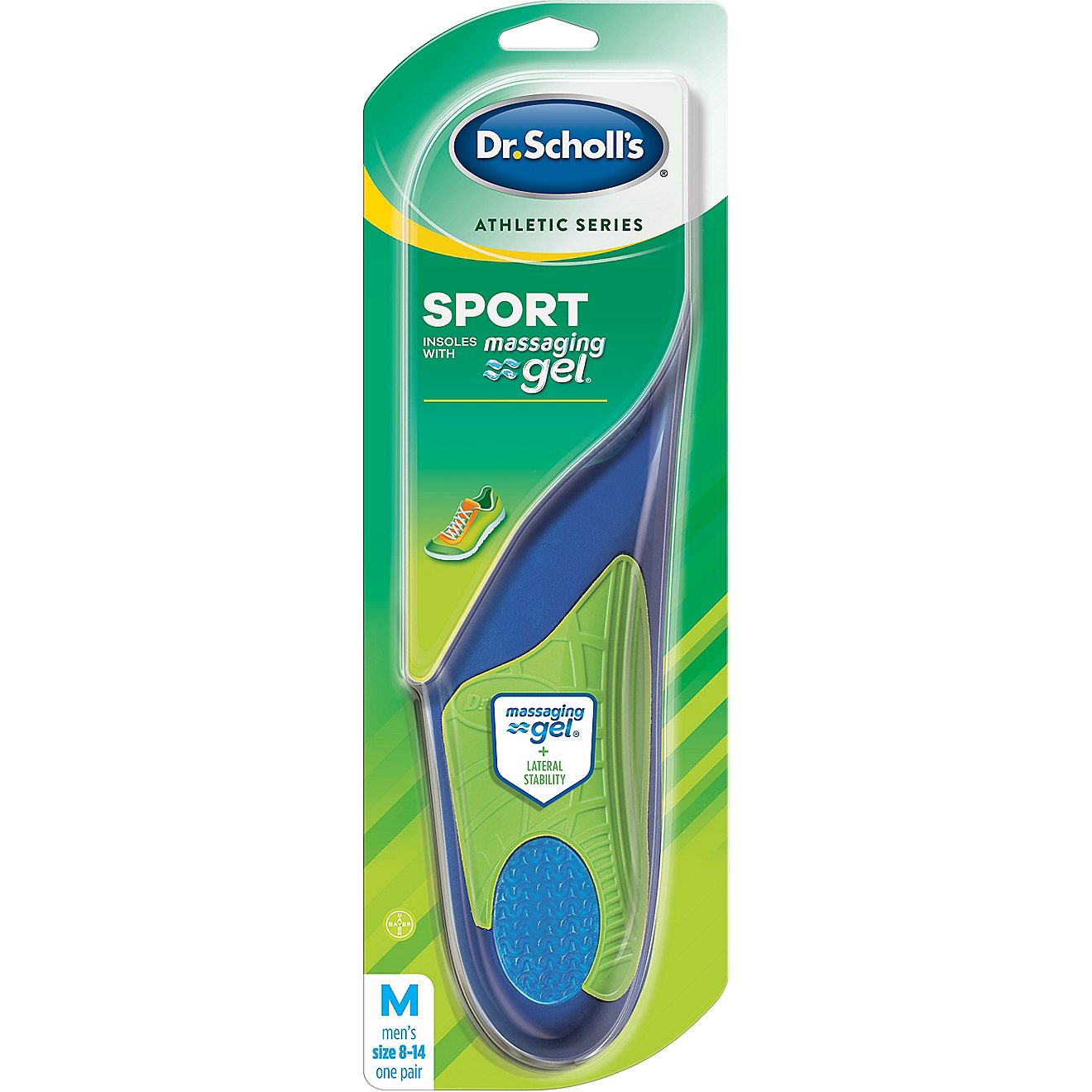 Dr. Scholl's Men's Athletic Series Sport Insoles                                                                                 - view number 1