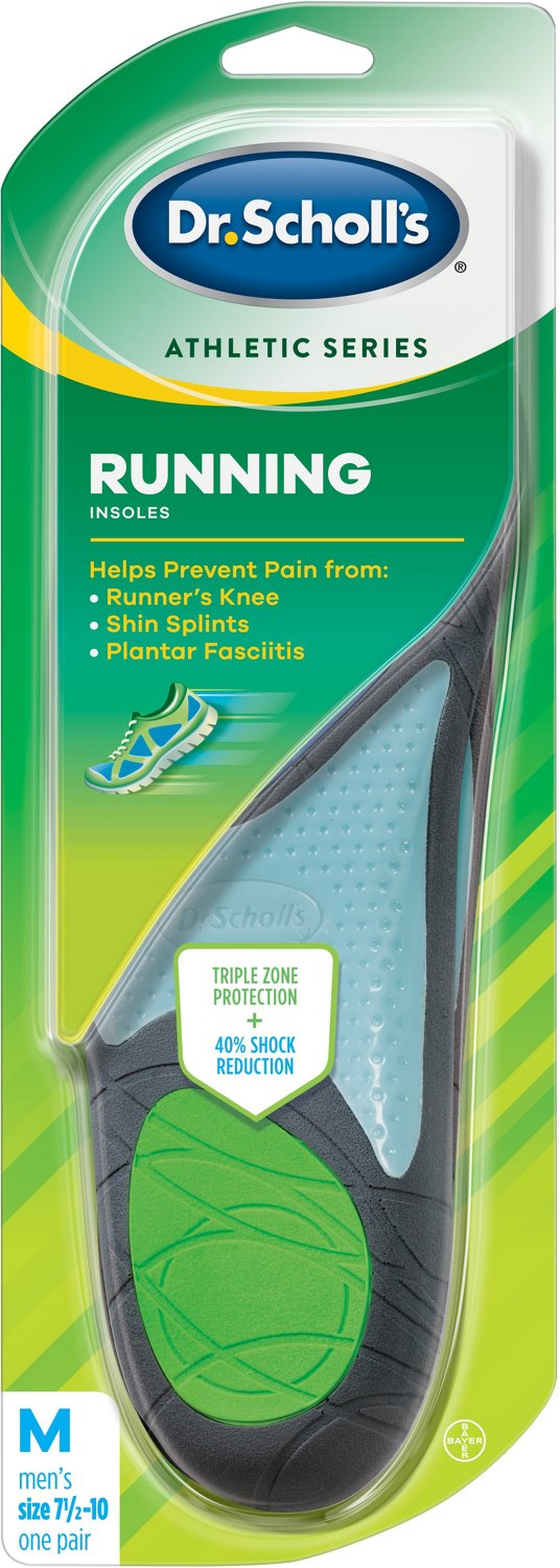 dr scholl's athletic running insoles