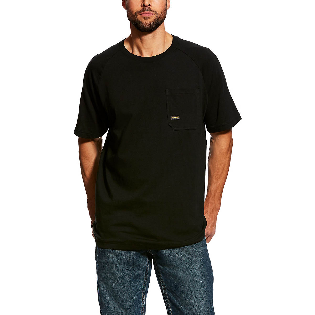 Ariat Men's Rebar CottonStrong Short Sleeve T-shirt                                                                              - view number 1
