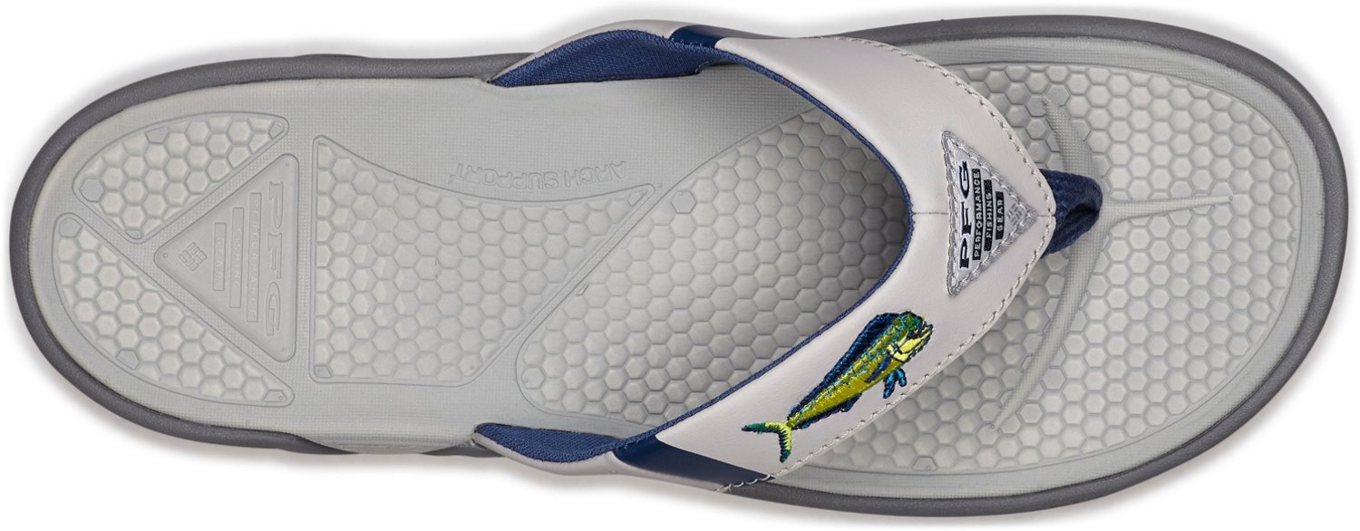 columbia fish flip flops