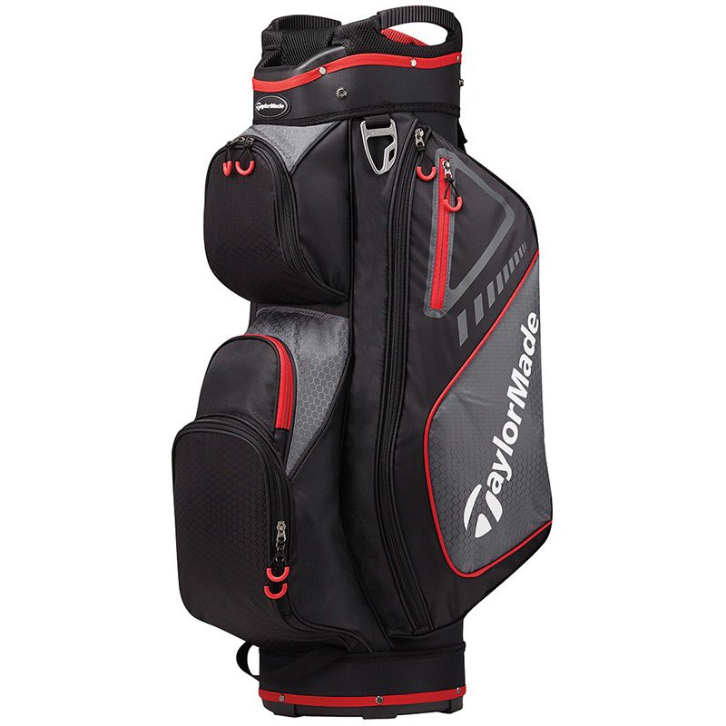 TaylorMadeTaylorMade SELECT Series Golf Cart Bag Black/Red - Golf Bags ...