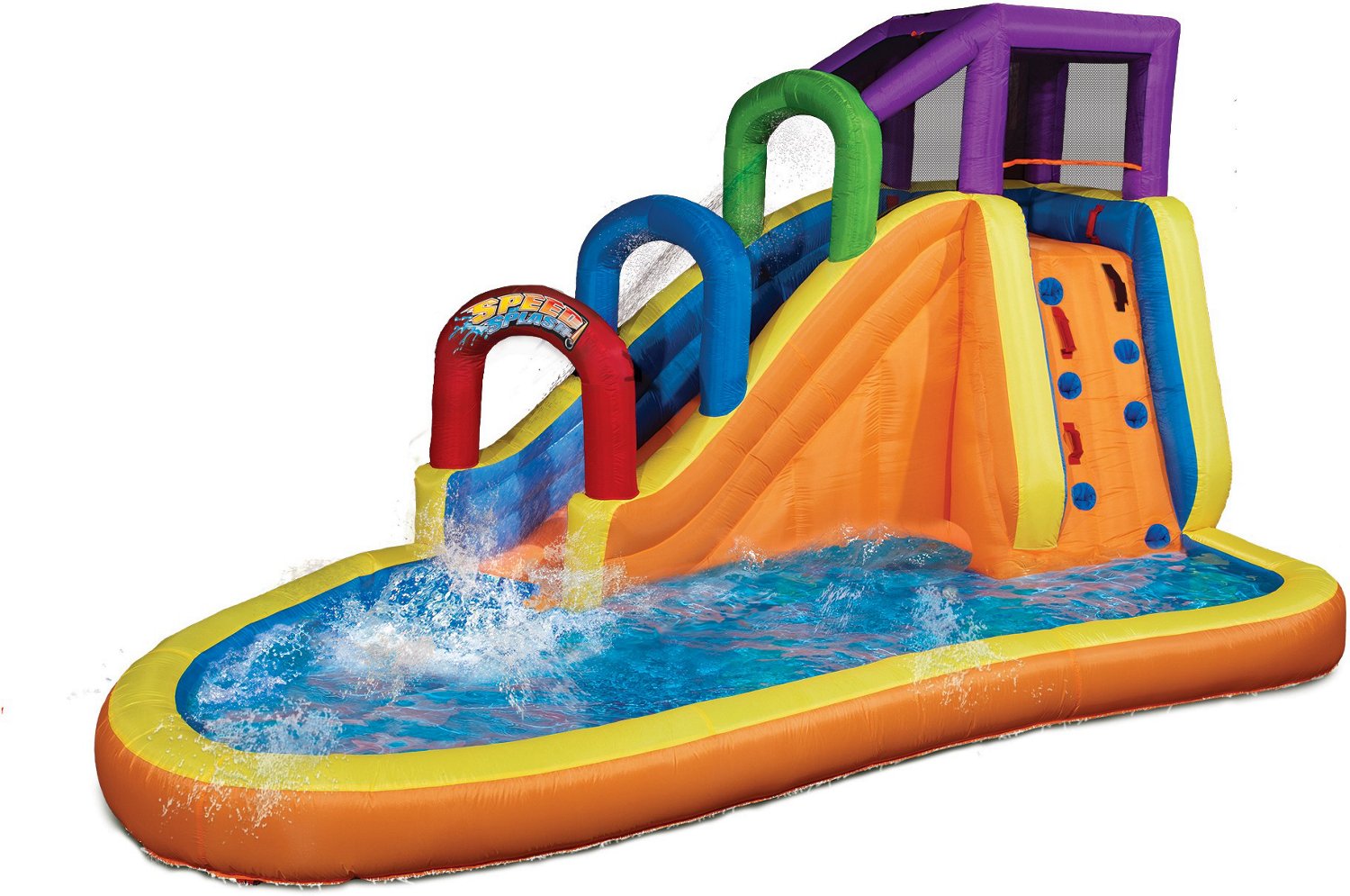 inflatable water slide academy
