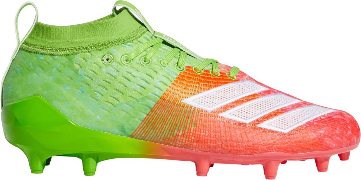 lime green football cleats