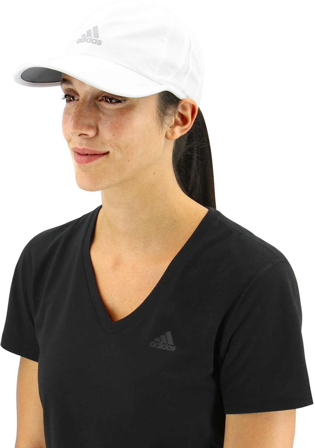 white adidas cap women's