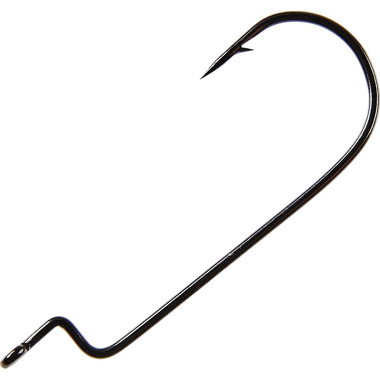 Eagle Claw Lazer Sharp Round Bend Worm Hooks 15-Pack                                                                             - view number 1