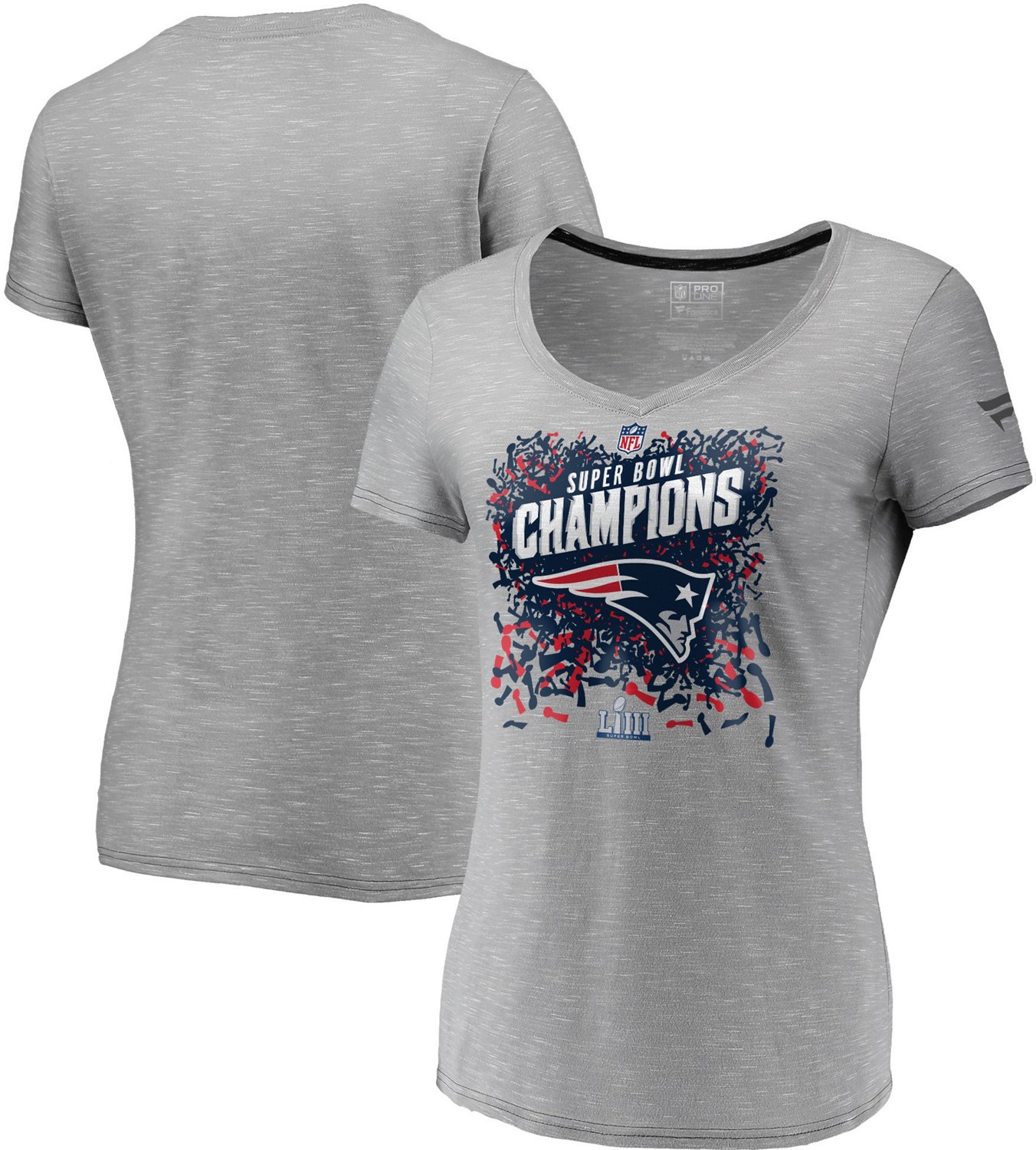 New England Patriots Women's Super Bowl LIII Champions Locker Room T