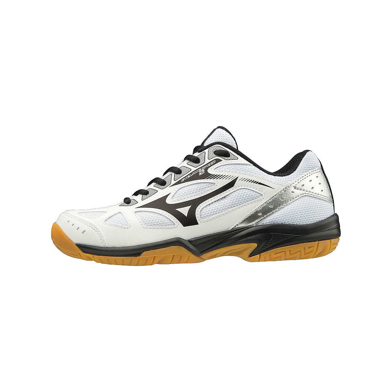 New Mizuno Women's Volleyball Shoes CYCLONE SPEED 2 MID V1GC1985 52 Black x Gold