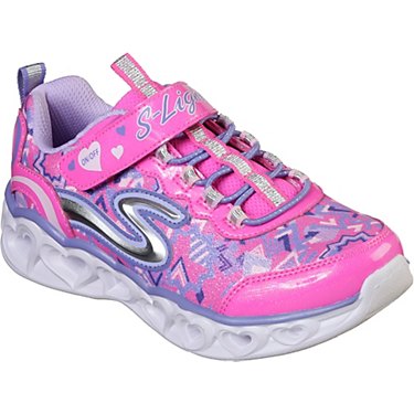 SKECHERS Kids' S Lights Heart Lights Shoes