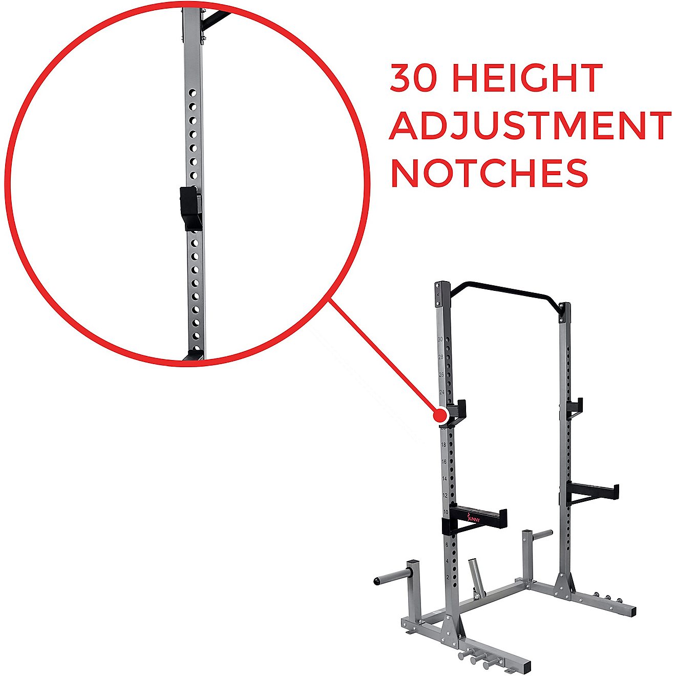 Sunny Health & Fitness SF-BH6802 Power and Squat Rack                                                                            - view number 5