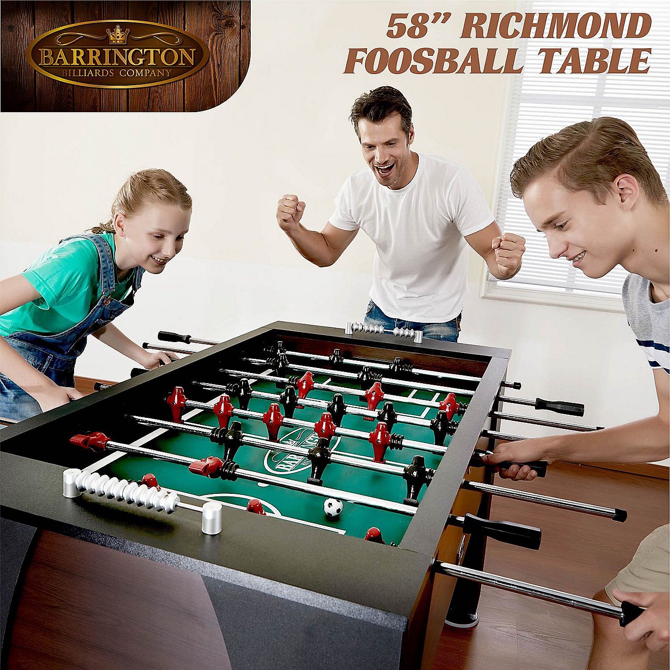MD Sports Barrington 58 in x 30 in Foosball Table                                                                                - view number 7
