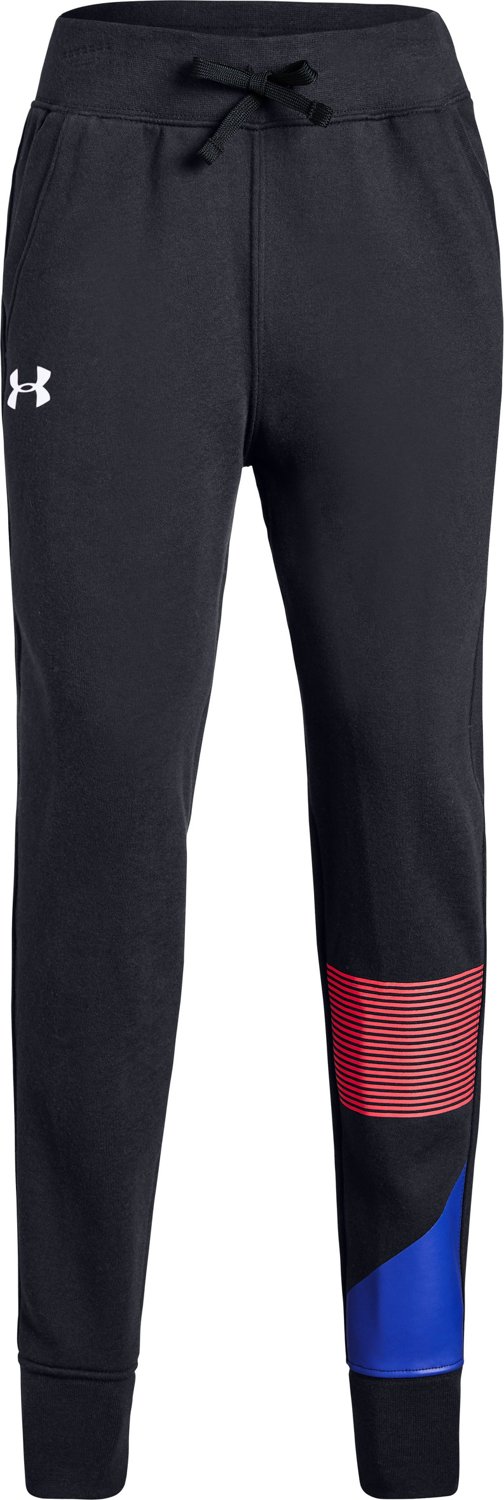 under armour rival fleece joggers black