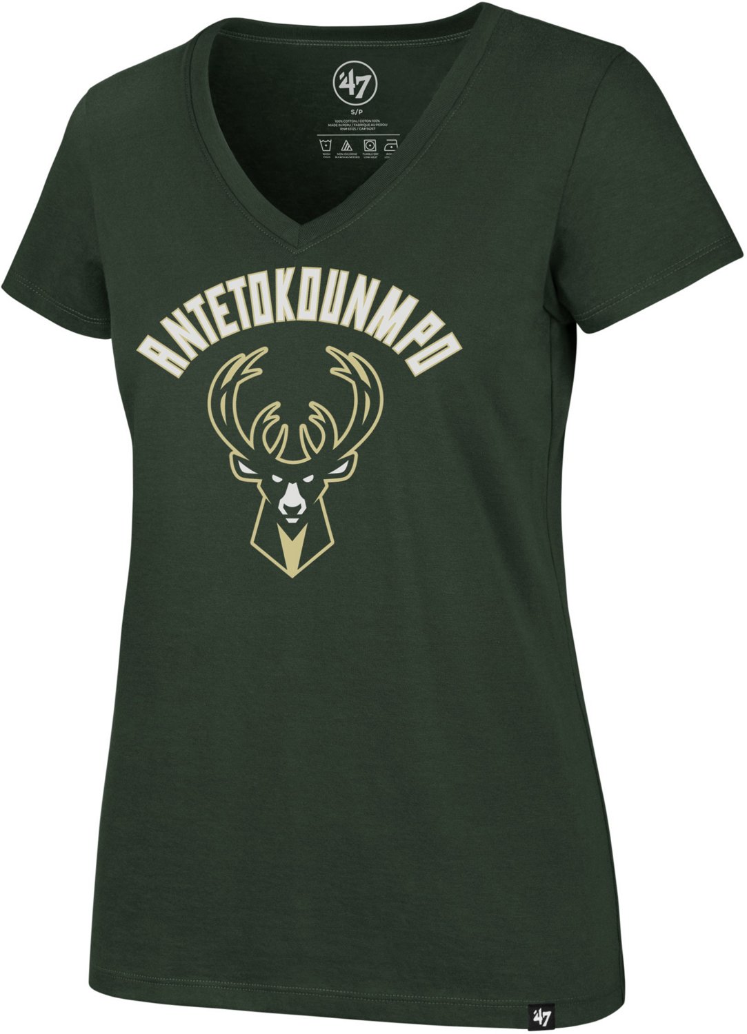 womens milwaukee bucks shirts