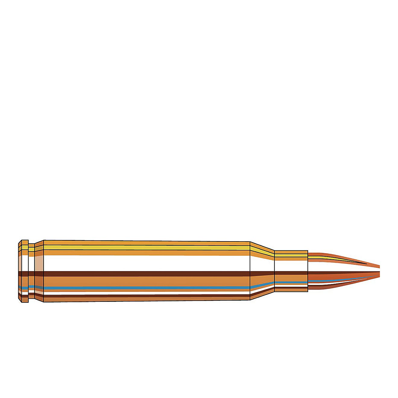 Hornady .223 Remington 55-Grain HP Match Frontier Rifle Ammunition - 20 Rounds                                                   - view number 2