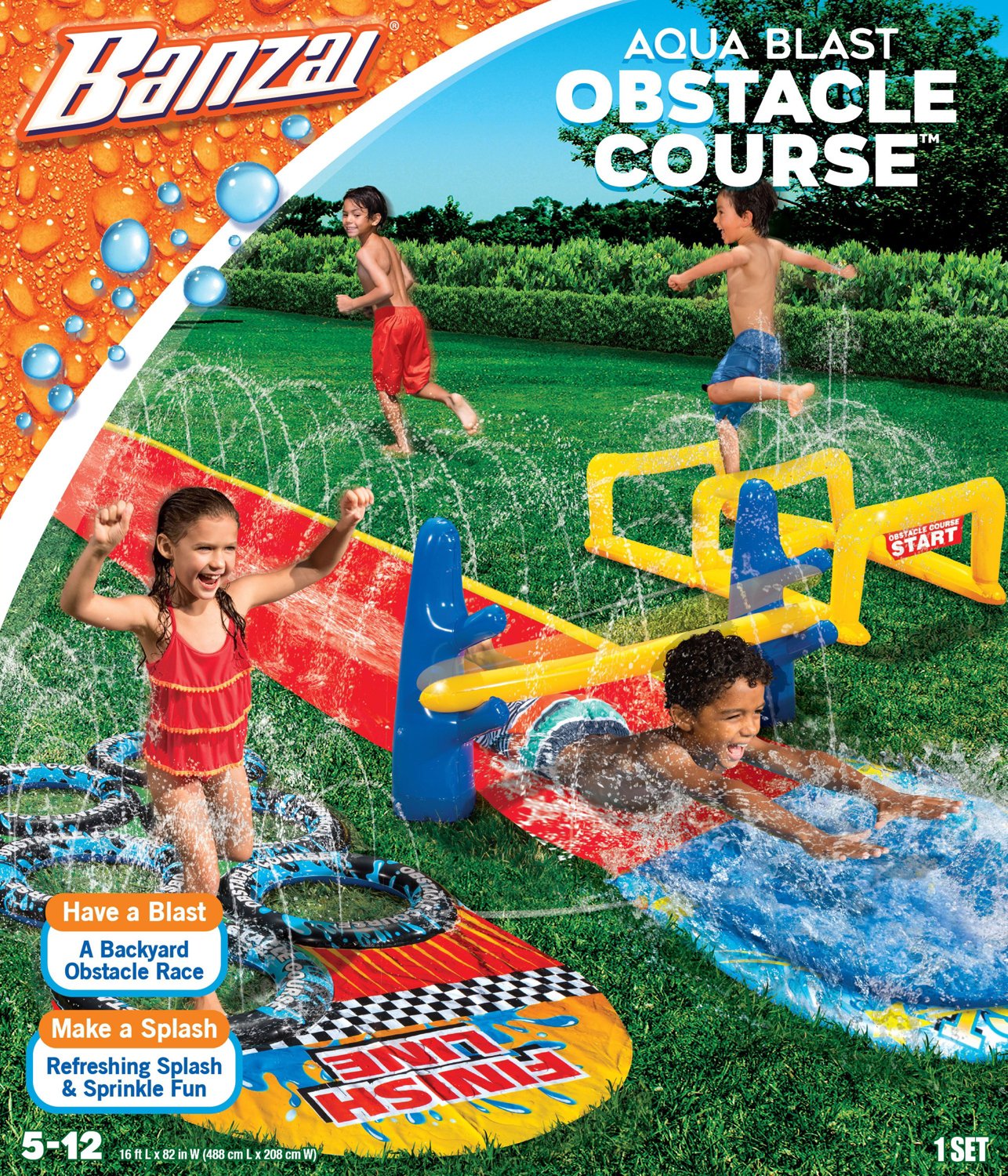 Banzai Aqua Blast Obstacle Course Academy