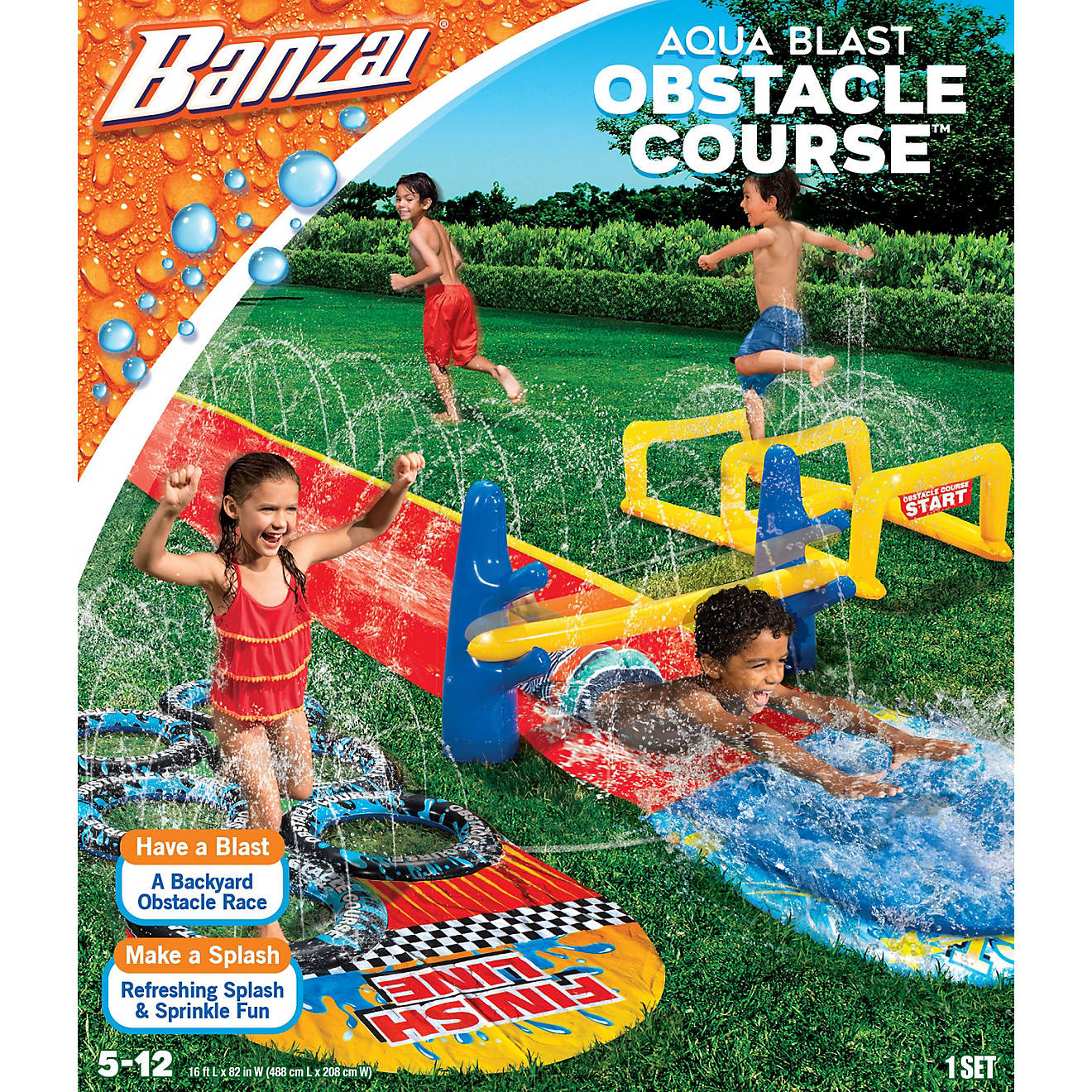 Banzai Aqua Blast Obstacle Course                                                                                                - view number 1