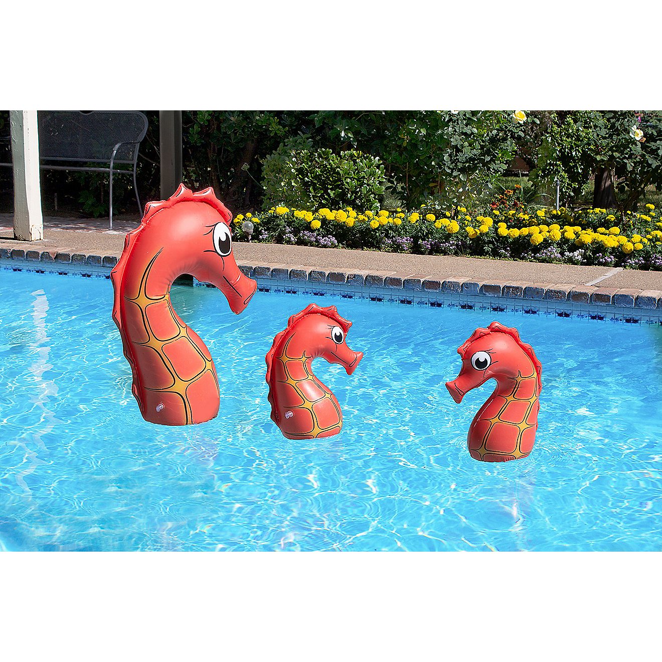 Poolmaster Seahorse Family Pool Decor Set                                                                                        - view number 2