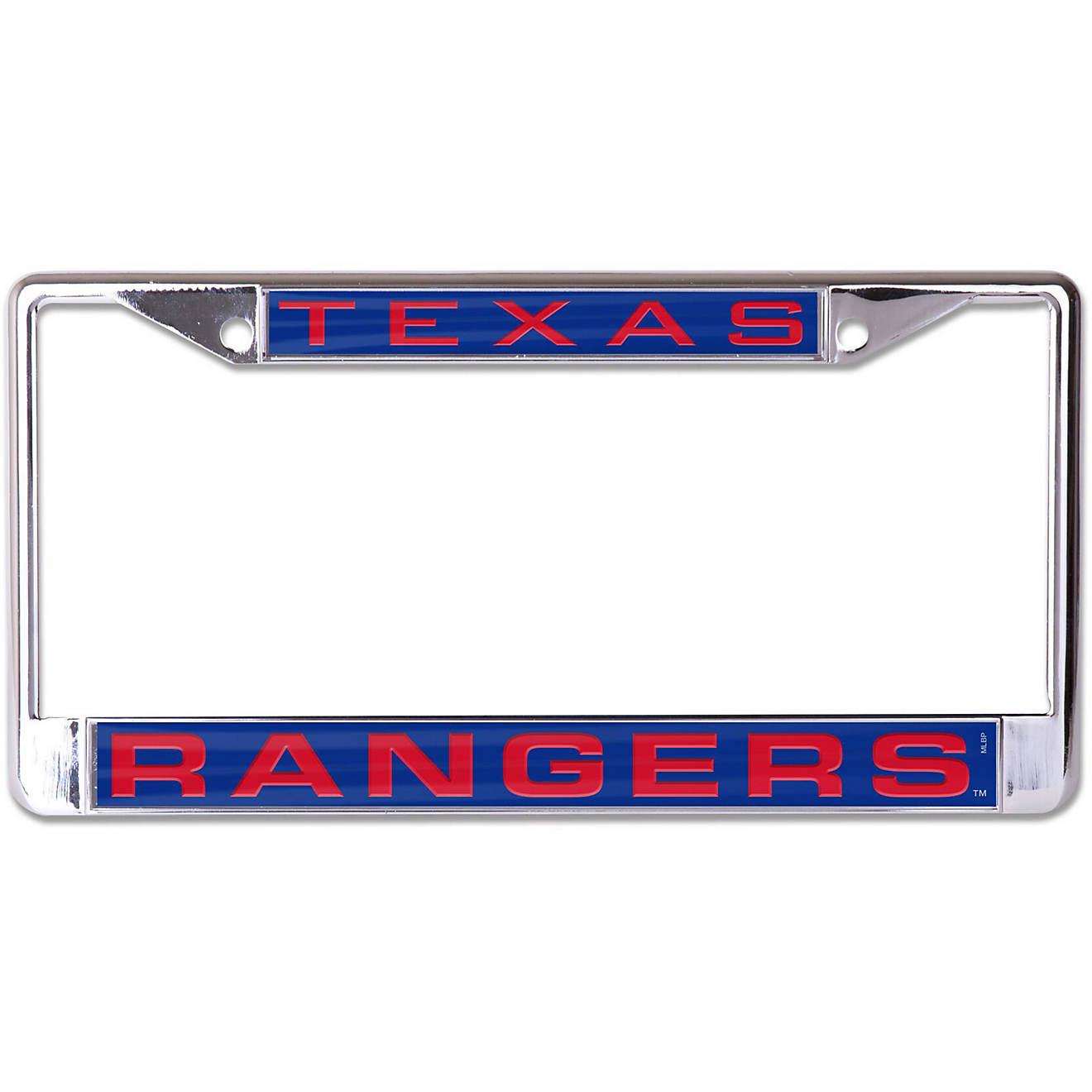 WinCraft Texas Rangers Metal License Plate Frame                                                                                 - view number 1