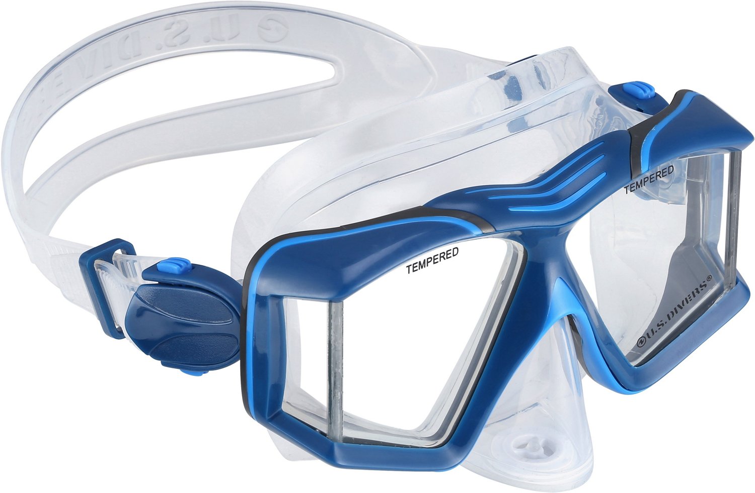U.S. Divers Adults' Sideview LX Snorkel Mask Academy