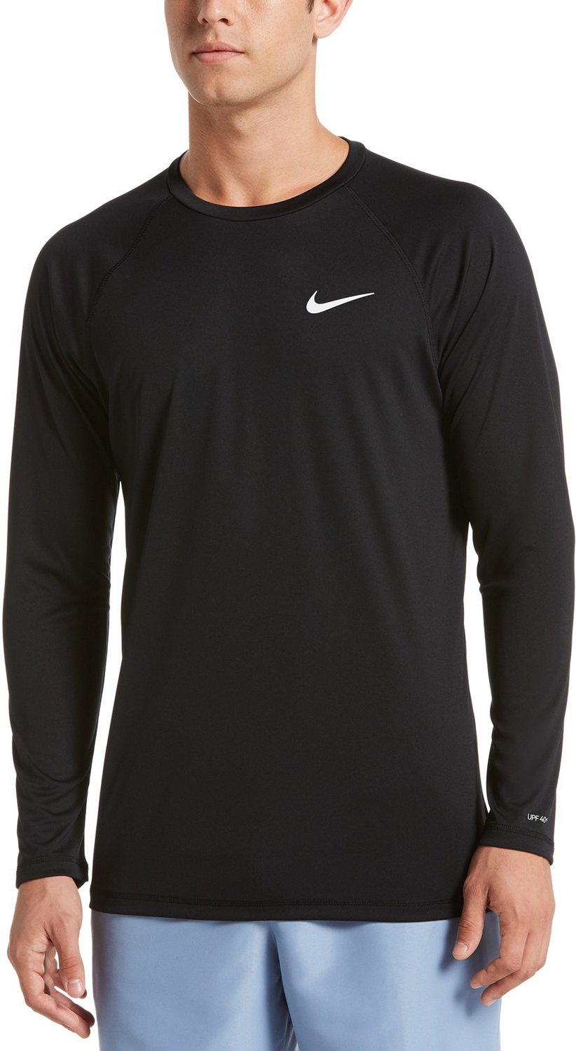 nike solid long sleeve hydroguard