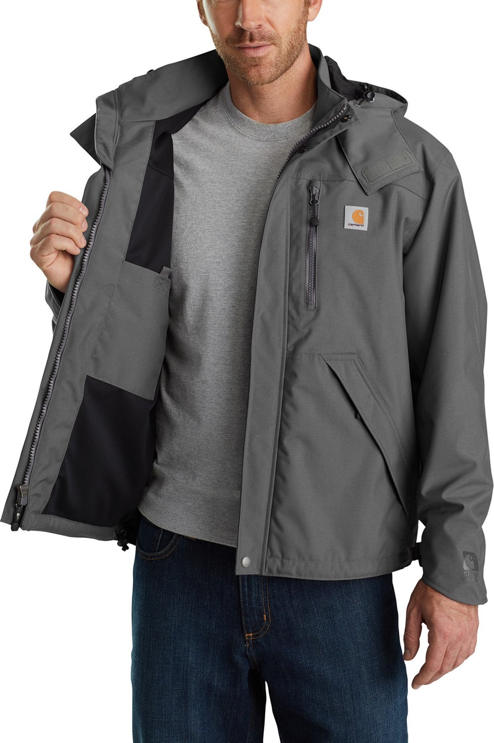 Carhartt Men's Waterproof Breathable Jacket | Academy