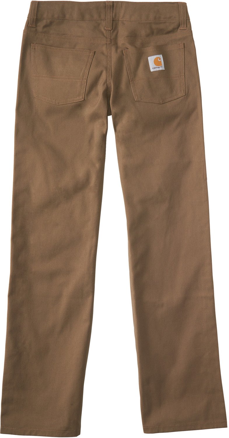 Carhartt Boys' 4-7 Canvas 5-Pocket Pants | Academy