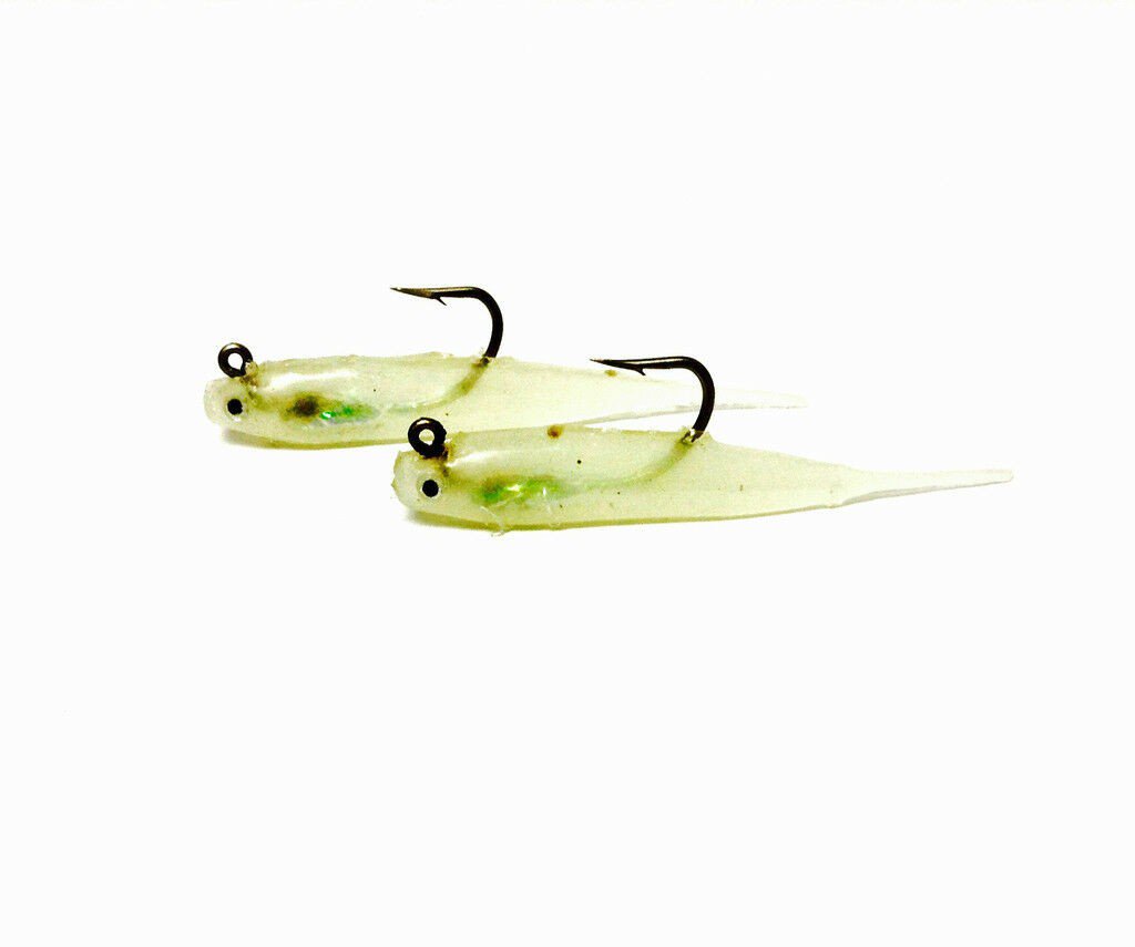 H H Lure Glass Minnow Double Rig Academy