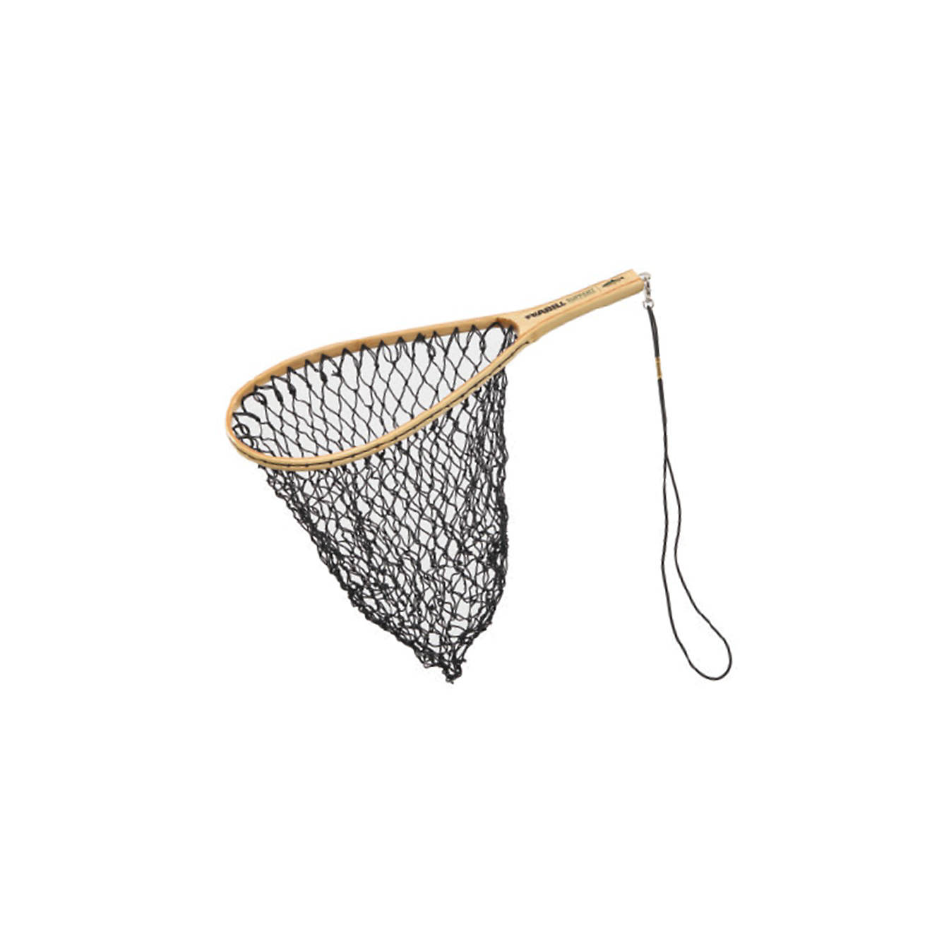 Frabill 8 in x 14 in Teardrop 8 in Fixed Wooden Handle Trout Net                                                                 - view number 1