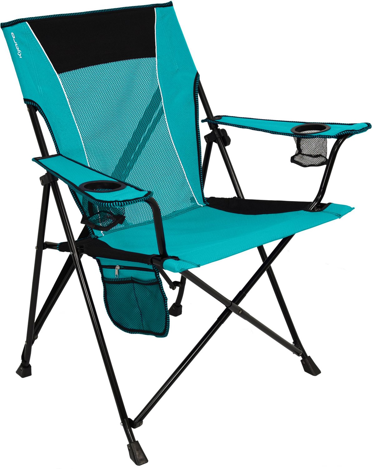 Kijaro Dual Lock Portable Camping Chair, Ionian Turquoise