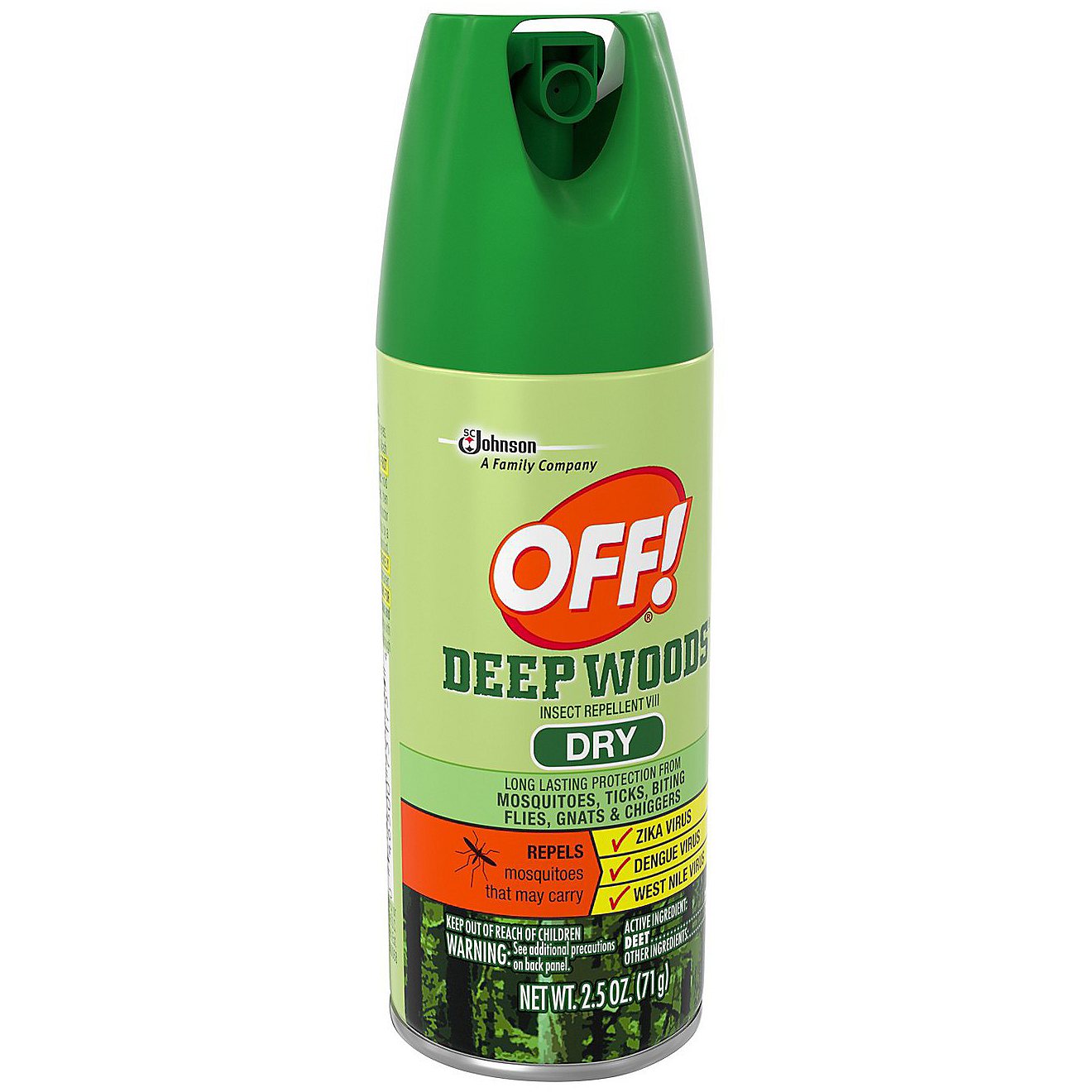 OFF Deep Woods Dry 2.5 oz Travel Size Insect Repellent                                                                           - view number 3