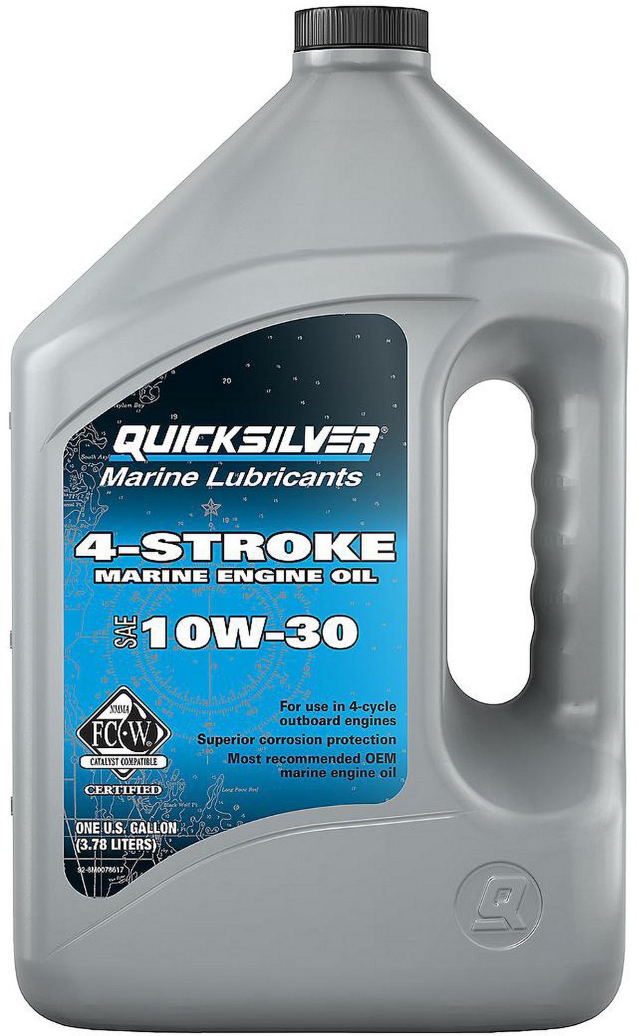Quicksilver 10W30 1 gal 4Stoke Marine Engine Oil Academy