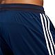 adidas Men's 4KRFT Sport Heather 3-Stripes Shorts 9 in                                                                           - view number 8 image