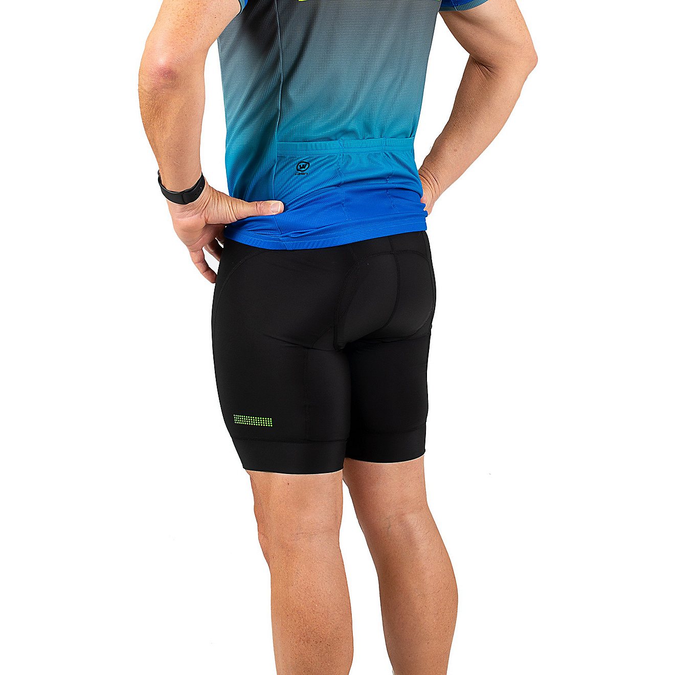Canari Men's Ultima Gel Padded Cycling Shorts 8 in                                                                               - view number 3