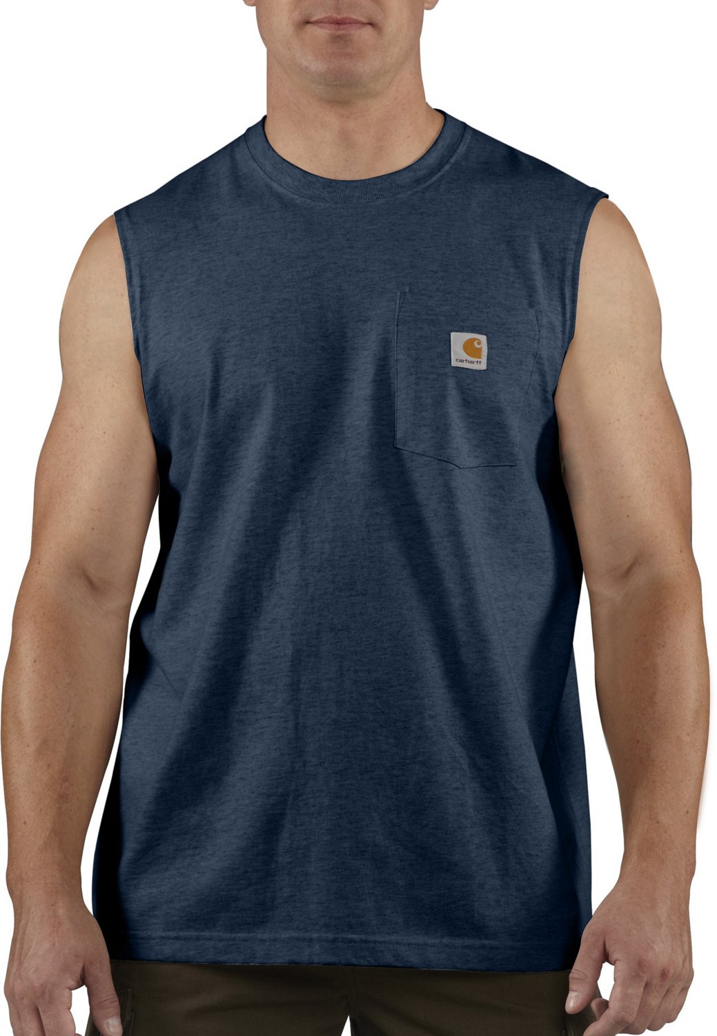 Carhartt Men's Workwear Pocket Sleeveless Tshirt Academy