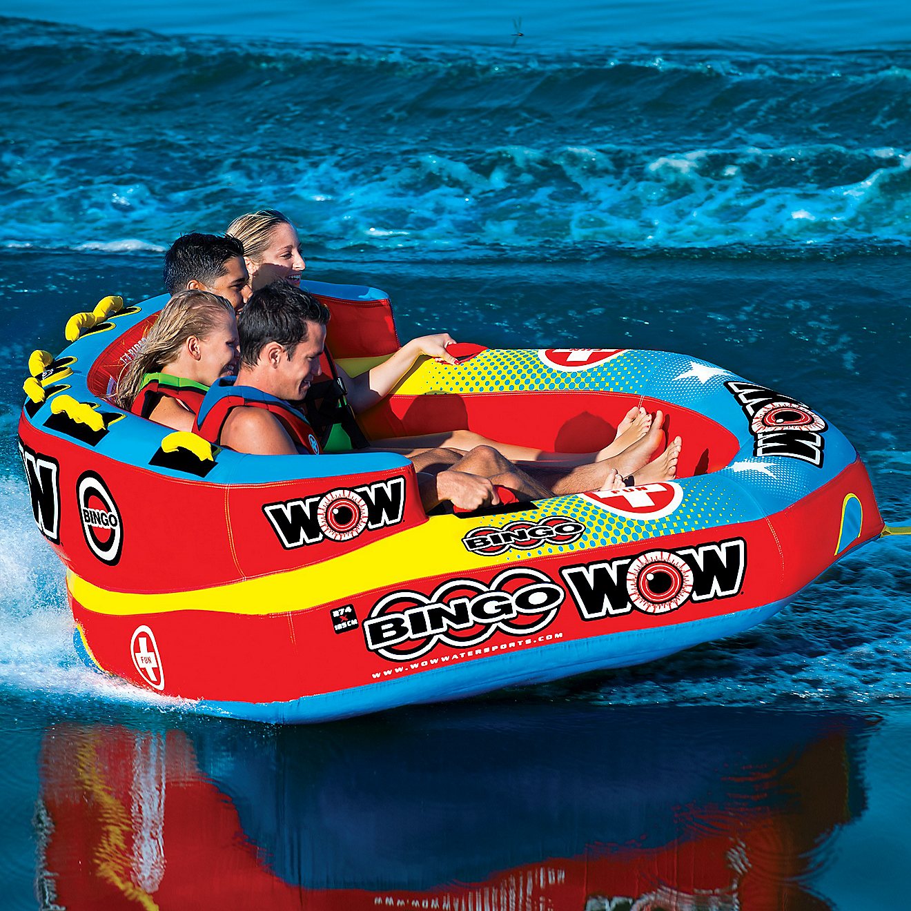 WOW Watersports Bingo 4 4-Person Towable Tube                                                                                    - view number 7