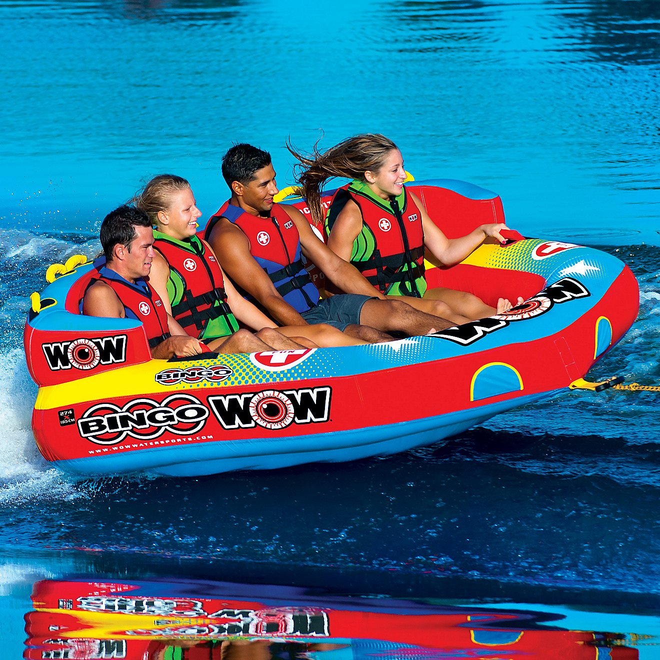 WOW Watersports Bingo 4 4-Person Towable Tube                                                                                    - view number 4